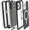 Ghostek Hoesje geschikt voor Apple iPhone 15 Pro Max Waterdicht MagSafe Telefoonhoesje Hardcase | Ghostek Nautical Waterproof Backcover Shockproof | Geschikt voor MagSafe | Geschikt voor Draadloos Opladen met Magnetische Ring | MagSafe Case - Zwart