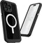 Ghostek Hoesje geschikt voor Apple iPhone 15 Pro Max Waterdicht MagSafe Telefoonhoesje Hardcase | Ghostek Nautical Slim Backcover Shockproof | Geschikt voor MagSafe | Geschikt voor Draadloos Opladen met Magnetische Ring | MagSafe Case - Zwart