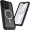 Ghostek Hoesje geschikt voor Apple iPhone 15 Pro Max Waterdicht MagSafe Telefoonhoesje Hardcase | Ghostek Nautical Waterproof Backcover Shockproof | Geschikt voor MagSafe | Geschikt voor Draadloos Opladen met Magnetische Ring | MagSafe Case - Zwart