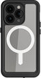 Ghostek Hoesje geschikt voor Apple iPhone 15 Pro Waterdicht MagSafe Telefoonhoesje Hardcase | Ghostek Nautical Slim Backcover Shockproof | Geschikt voor MagSafe | Geschikt voor Draadloos Opladen met Magnetische Ring | MagSafe Case - Zwart