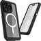 Ghostek Hoesje geschikt voor Apple iPhone 15 Pro Waterdicht MagSafe Telefoonhoesje Hardcase | Ghostek Nautical Slim Backcover Shockproof | Geschikt voor MagSafe | Geschikt voor Draadloos Opladen met Magnetische Ring | MagSafe Case - Zwart