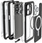 Ghostek Hoesje geschikt voor Apple iPhone 15 Pro Waterdicht MagSafe Telefoonhoesje Hardcase | Ghostek Nautical Waterproof Backcover Shockproof | Geschikt voor MagSafe | Geschikt voor Draadloos Opladen met Magnetische Ring | MagSafe Case - Zwart