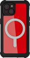 Ghostek Hoesje geschikt voor Apple iPhone 15 Waterdicht MagSafe Telefoonhoesje Hardcase | Ghostek Nautical Waterproof Backcover Shockproof | Geschikt voor MagSafe | Geschikt voor Draadloos Opladen met Magnetische Ring | MagSafe Case - Zwart