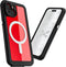 Ghostek Hoesje geschikt voor Apple iPhone 15 Waterdicht MagSafe Telefoonhoesje Hardcase | Ghostek Nautical Slim Backcover Shockproof | Geschikt voor MagSafe | Geschikt voor Draadloos Opladen met Magnetische Ring | MagSafe Case - Zwart