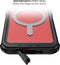 Ghostek Hoesje geschikt voor Apple iPhone 15 Waterdicht MagSafe Telefoonhoesje Hardcase | Ghostek Nautical Waterproof Backcover Shockproof | Geschikt voor MagSafe | Geschikt voor Draadloos Opladen met Magnetische Ring | MagSafe Case - Zwart