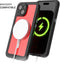 Ghostek Hoesje geschikt voor Apple iPhone 15 Waterdicht MagSafe Telefoonhoesje Hardcase | Ghostek Nautical Slim Backcover Shockproof | Geschikt voor MagSafe | Geschikt voor Draadloos Opladen met Magnetische Ring | MagSafe Case - Zwart
