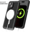 Ghostek Hoesje geschikt voor Apple iPhone 15 Waterdicht MagSafe Telefoonhoesje Hardcase | Ghostek Nautical Slim Backcover Shockproof | Geschikt voor MagSafe | Geschikt voor Draadloos Opladen met Magnetische Ring | MagSafe Case - Zwart