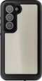 Ghostek Hoesje geschikt voor Samsung Galaxy S23 Waterdicht Telefoonhoesje Hardcase | Ghostek Nautical Slim Backcover Shockproof | Schokbestendig Galaxy S23 Telefoonhoesje | Anti Shock Proof - Transparant / Zwart