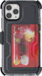 Ghostek Iron Armor Telefoonhoesje geschikt voor Apple iPhone 11 Pro Hoesje Hardcase Backcover Shockproof met Pasjeshouder en Standaard - Zwart