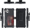 Ghostek Iron Armor Telefoonhoesje geschikt voor Apple iPhone 11 Pro Max Hoesje Hardcase Backcover Shockproof met Pasjeshouder en Standaard - Zwart