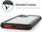 Ghostek Nautical 2 Backcover Hoesje - Geschikt voor Apple iPhone 11 Pro - Gsm case - Zwart