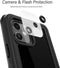 Ghostek Nautical 3 Hardcase voor de iPhone 12 - Zwart