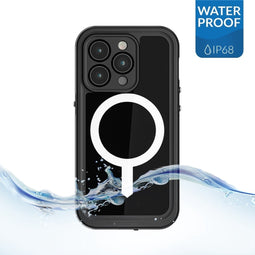 Ghostek Nautical Slim Backcover Hoesje - Geschikt voor Apple iPhone 14 Pro - Gsm case - Zwart