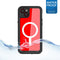Ghostek Nautical Slim Telefoonhoesje geschikt voor Apple iPhone 14 Plus Waterdicht Shockproof Hardcase Hoesje MagSafe Compatible - Zwart
