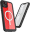 Ghostek Nautical Slim Telefoonhoesje geschikt voor Apple iPhone 14 Plus Waterdicht Shockproof Hardcase Hoesje MagSafe Compatible - Zwart
