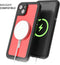 Ghostek Nautical Slim Telefoonhoesje geschikt voor Apple iPhone 14 Plus Waterdicht Shockproof Hardcase Hoesje MagSafe Compatible - Zwart