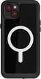 Ghostek Nautical Slim Telefoonhoesje geschikt voor Apple iPhone 15 Plus Waterdicht Shockproof Hardcase Hoesje MagSafe Compatible - Zwart
