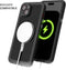 Ghostek Nautical Slim Telefoonhoesje geschikt voor Apple iPhone 15 Plus Waterdicht Shockproof Hardcase Hoesje MagSafe Compatible - Zwart