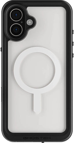 Ghostek Nautical Slim Waterproof MagSafe Case Apple iPhone 16 Plus Clear