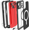 Ghostek Nautical Telefoonhoesje geschikt voor Apple iPhone 14 Waterdicht Shockproof Hardcase Hoesje MagSafe Compatible - Zwart