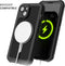 Ghostek Nautical Telefoonhoesje geschikt voor Apple iPhone 14 Waterdicht Shockproof Hardcase Hoesje MagSafe Compatible - Zwart