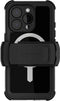 Ghostek Nautical Waterproof MagSafe Case + Belt Swivel Holster Apple iPhone 16 Pro Black