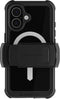 Ghostek Nautical Waterproof MagSafe Case + Belt Swivel Holster Apple iPhone 16 Black