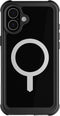 Ghostek Nautical Waterproof MagSafe Case + Belt Swivel Holster Apple iPhone 16 Plus Black