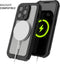 Ghostek Nautical Waterproof Telefoonhoesje geschikt voor Apple iPhone 14 Pro Waterdicht Shockproof Hardcase Hoesje MagSafe Compatible - Zwart