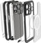 Ghostek Nautical Waterproof Telefoonhoesje geschikt voor Apple iPhone 14 Pro Waterdicht Shockproof Hardcase Hoesje MagSafe Compatible - Zwart
