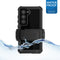 Ghostek Nautical Waterproof Telefoonhoesje geschikt voor Samsung Galaxy S23 Waterdicht Hoesje Hardcase Backcover Shockproof - Zwart