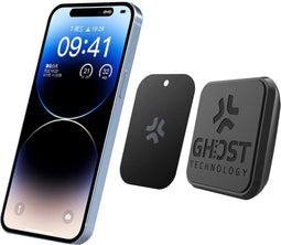 GHOSTFIX - Universele Magnetische Autohouder Incl. 3 Extra Metalen Platen