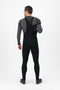 Rogelli Core Bibtight - Lange Fietsbroek Heren - Race pasvorm zonder zeem - Zwart - Maat XXL