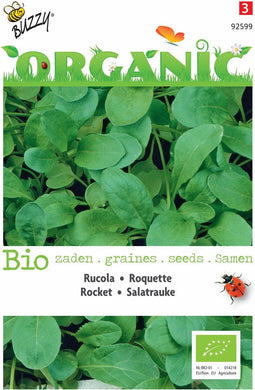 5 stuks - Buzzy - Organic Rucola gewone (Skal 14725)