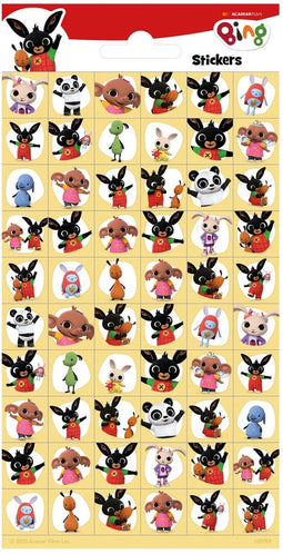 Funny Products Stickers Bing 20 X 10 Cm Papier Beige 60 Stuks