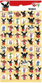 Funny Products Stickers Bing 20 X 10 Cm Papier Beige 60 Stuks