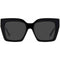 Jimmy Choo ELENI/G/S 1EI/IR Zonnebril - Dames - Zwart