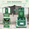 REISERACKER Toilettas - Ophangbare kindertoilettas - Creatieve dierenpatches - groen