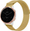 iMoshion Milanees magnetisch 18 mm bandje - Geschikt voor Garmin Vivoactive 4s / 3s – Garmin Venu 2s – Garmin Vivomove 3s – Fossil Gen 6 / 5e - Goud