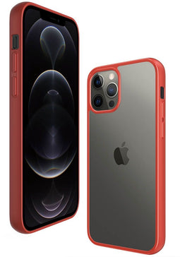 PanzerGlass 0280 - Soft case - Krasbestendig Schokbestendig - iPhone 12/12 Pro Mandarin Red