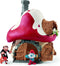 schleich de Smurfen Smurfenhuis met Grote Smurf, Gargamel en Azraël - Speelfigurenset - Kinderspeelgoed voor Jongens en Meisjes - 3 tot 8 jaar