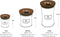 WoodWick Vanilla & Sea Salt - Mini Geurkaars - 20 branduren - 85gr - 8 cm / ø 7 cm