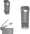 Simplehuman Prullenbak Slim - 40 l - Pedaalemmer - Grijs