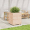 vidaXL - Plantenbak - 60x60x72,5 - cm - massief - grenenhout