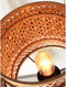 GOOD&MOJO Vloerlamp Bhutan - Zwart/Bamboe - Ø25x130cm - - Staande lampen voor Woonkamer - Slaapkamer