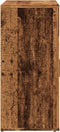 vidaXL - Dressoir - 80x33x70 - cm - bewerkt - hout - oud - houtkleurig
