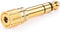 UGREEN 20503 - Adapter 3,5 mm mini-jack naar 6,3 mm jack - Hoogste geluidskwaliteit - Goud