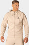 Gorilla Wear Harvey Trainingsjack - Hooded - Beige - 2XL