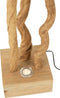 J-Line staanlamp Takken - hout - naturel