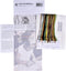 Thea Gouverneur - Borduurpakket met telpatroon - 913A - Voorgesorteerde DMC Garens - Koolmees - Aida - 25 cm x 30 cm - DIY Kit